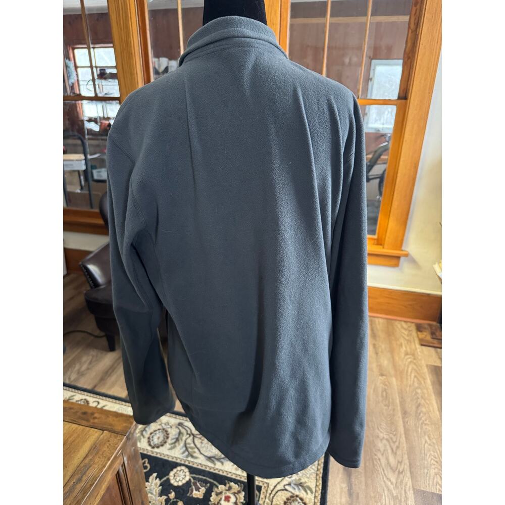 The North Face Men’s Gray Full Zip Fleece Jacket Size M - Picture 2 of 9